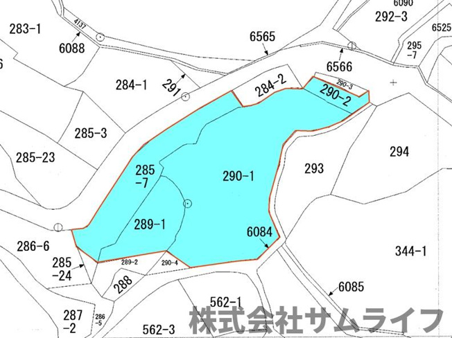【区画図】 | 内野　梨園跡地