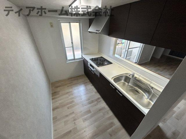 大和高田市南本町の賃貸マンションのキッチン|キッチンでお料理をお楽しみください