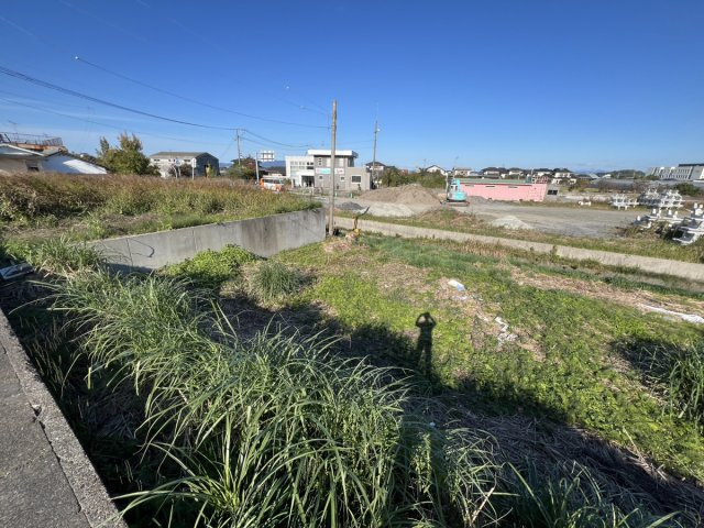 郡築一番町土地の外観