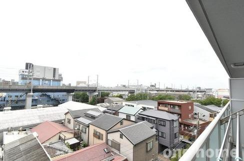 野中北パークハウスの展望|◆バルコニーからの眺望です！8階建て6階部分につき、開放感のある眺望です！