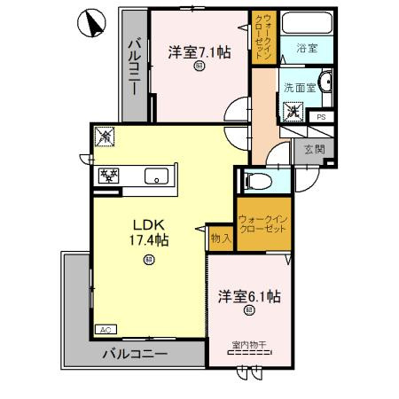 Avancee鳳の間取り