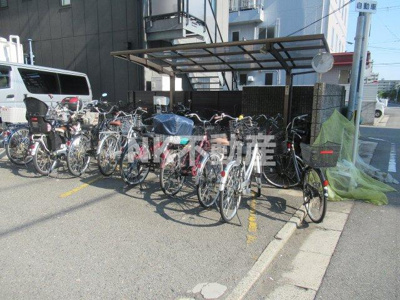 【その他共用部分】 | サンキプラザ島之内（吉田賃貸） | 駐輪場です