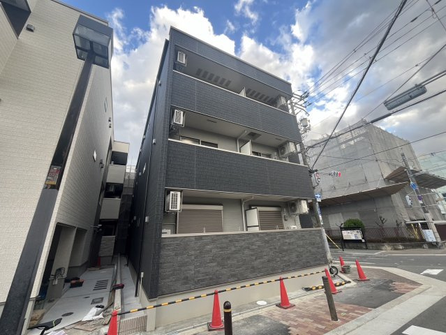 フジパレス今川公園Ⅱ番館の外観パース