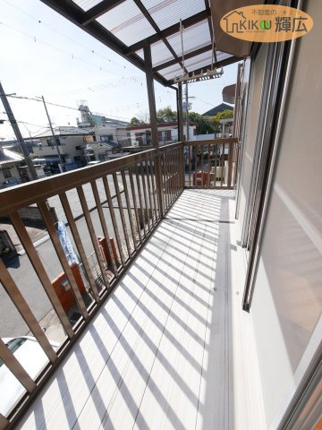 高砂市米田町米田　中古戸建のバルコニー