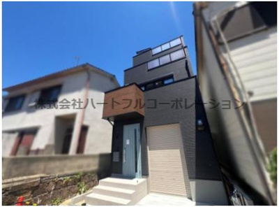 【外観】 | 神戸市須磨区須磨浦通5丁目　新築戸建　仲介手数料無料！ | 須磨区須磨浦通5　新築　仲介手数料無料！