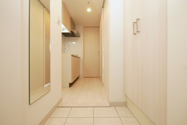 アドバンス難波南ワイズの玄関