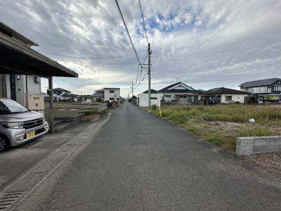 【前面道路含む現地写真】 | 三股町宮村植木 600万円