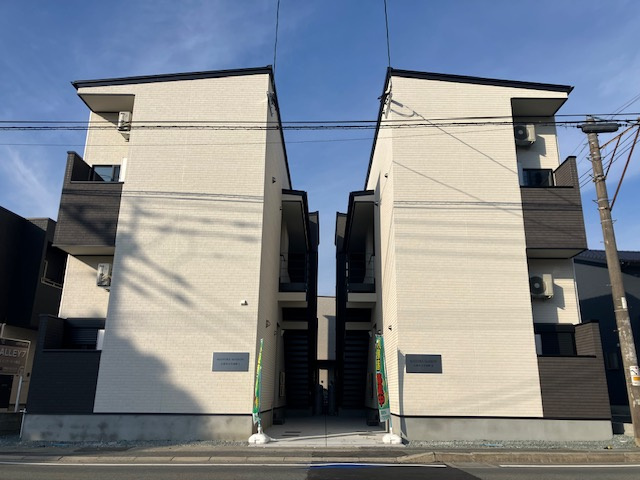 久留米市御井朝妻１丁目のアパートの外観