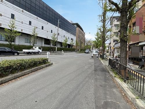 紫野大徳寺町 土地の前面道路含む現地写真