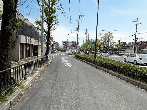 紫野大徳寺町 土地の前面道路含む現地写真