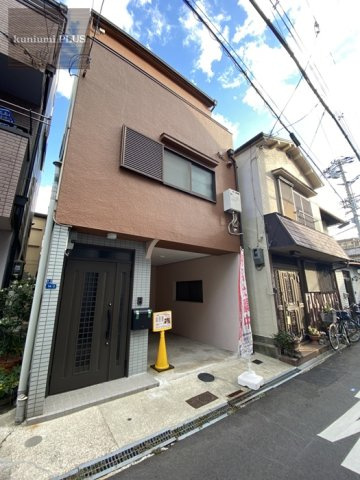 大阪市旭区清水3丁目の前面道路含む現地写真