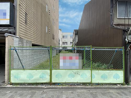 上京区役人町 土地の外観