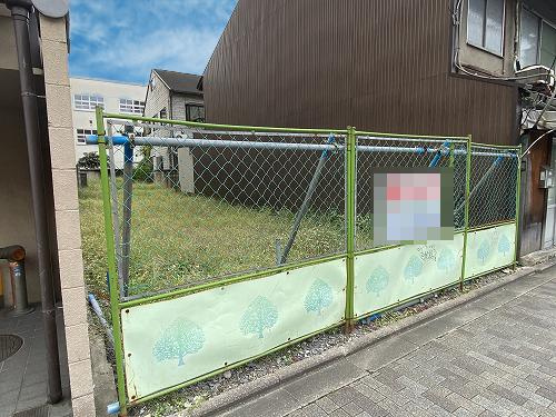 上京区役人町 土地の外観
