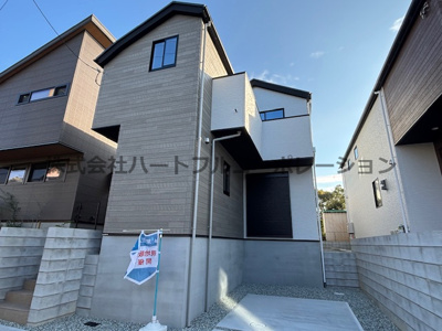 【外観】 | 明石市松が丘5丁目　新築戸建2号棟　仲介手数料無料！ | 外観もきれいです