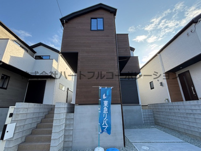 【外観】 | 明石市松が丘5丁目　新築戸建3号棟　仲介手数料無料！ | 明石市松が丘5　新築3号棟　仲介手数料無料！