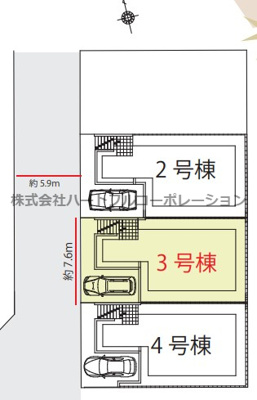 【外観】 | 明石市松が丘5丁目　新築戸建3号棟　仲介手数料無料！ | 明石市松が丘5　新築3号棟　仲介手数料無料！