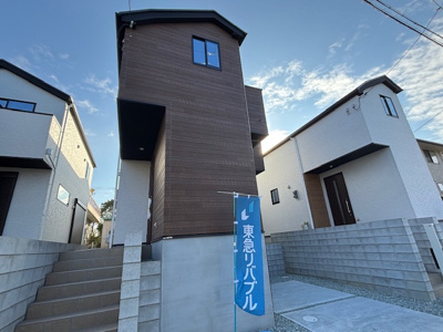 【外観】 | 明石市松が丘5丁目　新築戸建3号棟　仲介手数料無料！ | 明石市松が丘5　新築3号棟　仲介手数料無料！