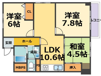 【間取り】 | コープ甲子園