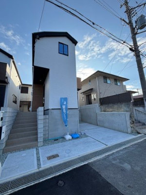 【外観】 | 明石市松が丘5丁目　新築戸建4号棟　仲介手数料無料！ | 明石市松が丘5　新築4号棟　仲介手数料無料！