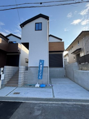 【外観】 | 明石市松が丘5丁目　新築戸建4号棟　仲介手数料無料！ | 明石市松が丘5　新築4号棟　仲介手数料無料！