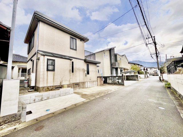 内野５丁目戸建ての前面道路含む現地写真