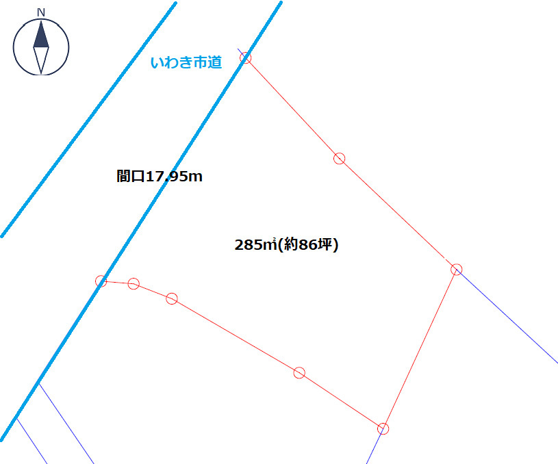 錦町原田86坪のその他