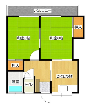 【間取り】 | 池ノ内荘