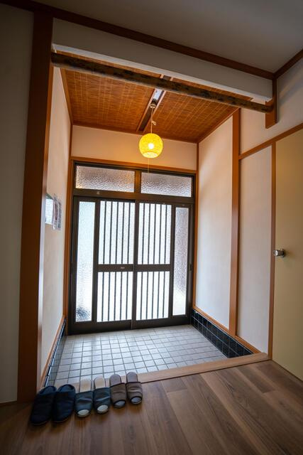 売中古住宅　中央区神原町の玄関| 