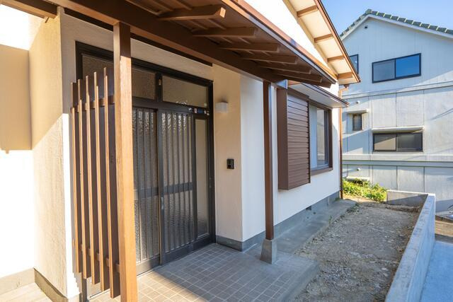 売中古住宅　中央区神原町の玄関| 