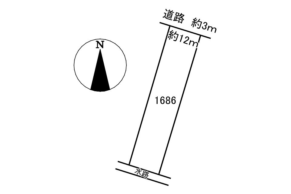 土地　上中町長間