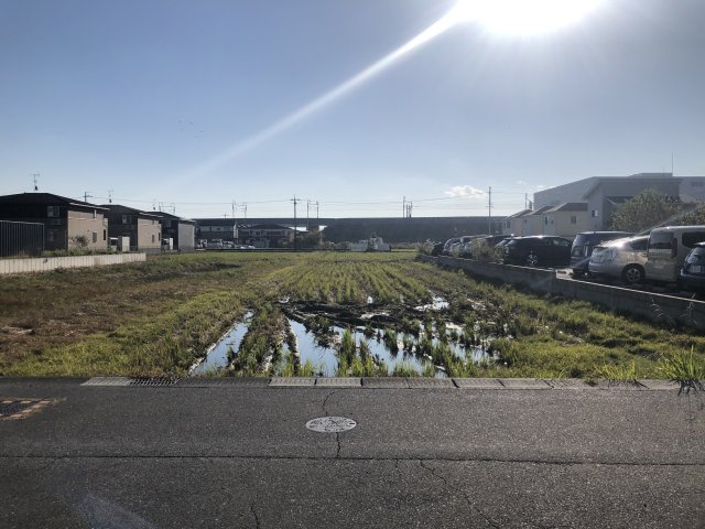 土地　上中町長間の外観