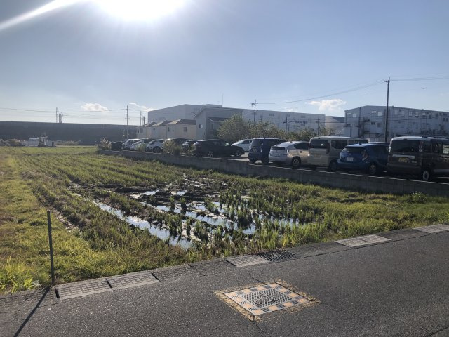 土地　上中町長間の外観