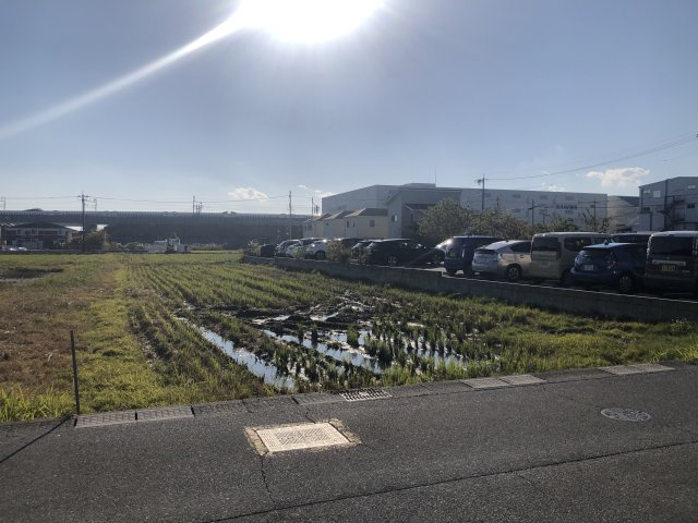 土地　上中町長間の外観