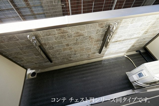 ヒカルサ奈良大森サウスのバルコニー