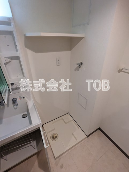 【洗面所】 | クオリア桜上水 | ※クリーニング中の写真