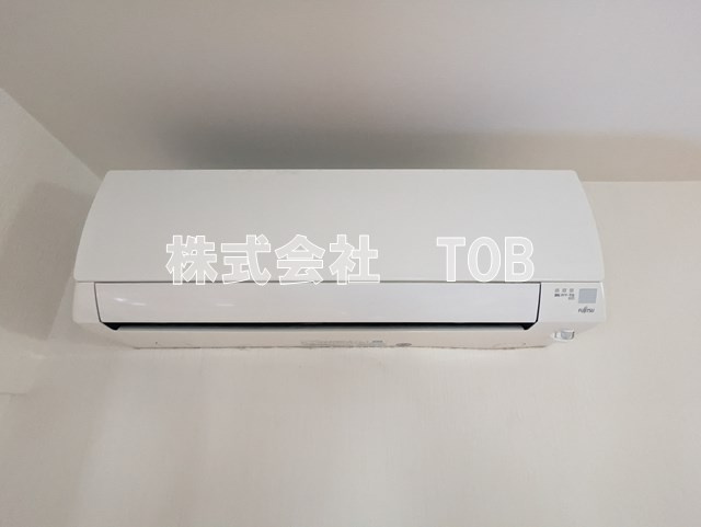 【設備】 | クオリア桜上水 | リビングエアコン※クリーニング中の写真