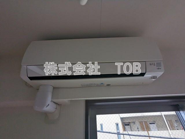 【設備】 | クオリア桜上水 | 洋室エアコン※クリーニング中の写真