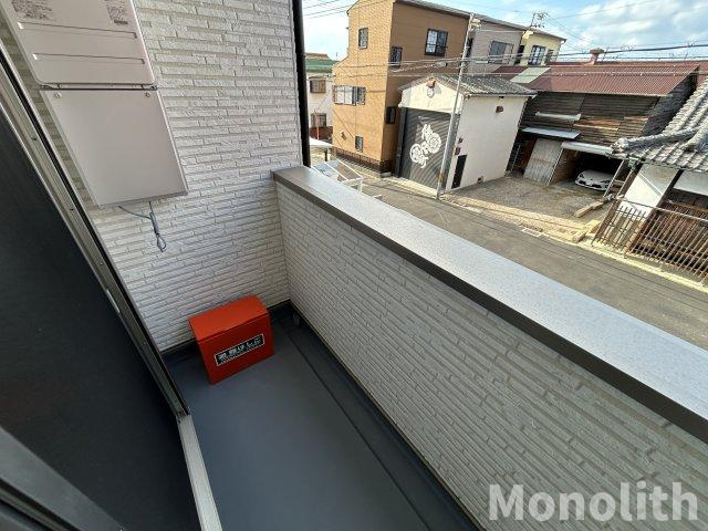 ジーメゾンステラ泉北のバルコニー