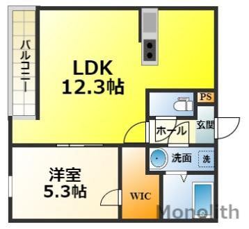 ジーメゾンステラ泉北の間取り