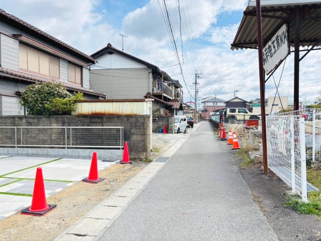 戸建　瑞穂市別府Ⅴ　全1区画分譲の前面道路含む現地写真|■前面道路　■ヤマダ不動産　株式会社リライフ　大垣店■夢のマイホーム購入をフルサポートします！