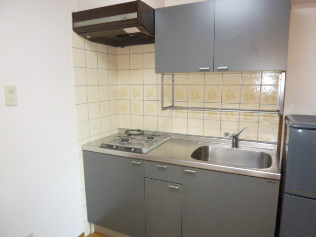 ブロードヒルのキッチン|2口ガスコンロ付き