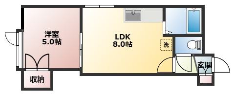 【間取り】 | 【CP対象】アークコート麻生Ⅱ | 間取りです