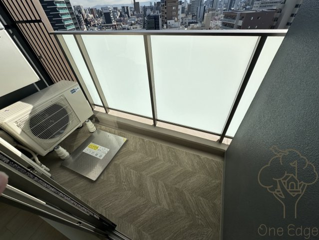 ザ・パークハビオ都島テラスのバルコニー