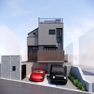 【外観パース】