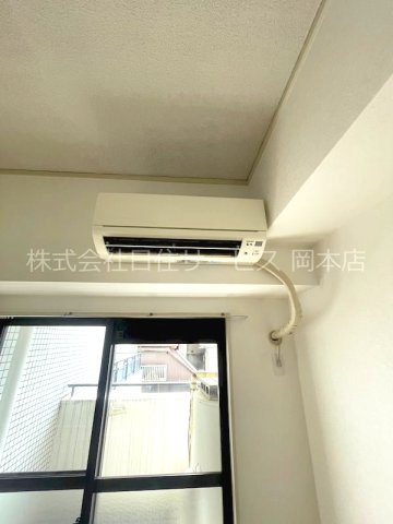 カサベラ岡本の設備|エアコンがついています