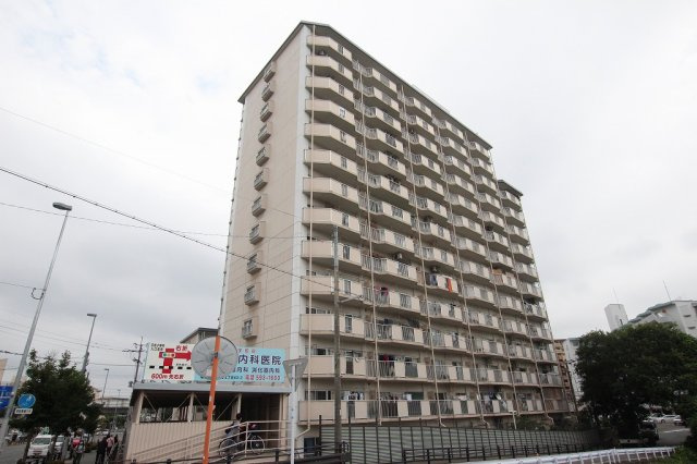 日商岩井リバーサイドマンションB棟の外観