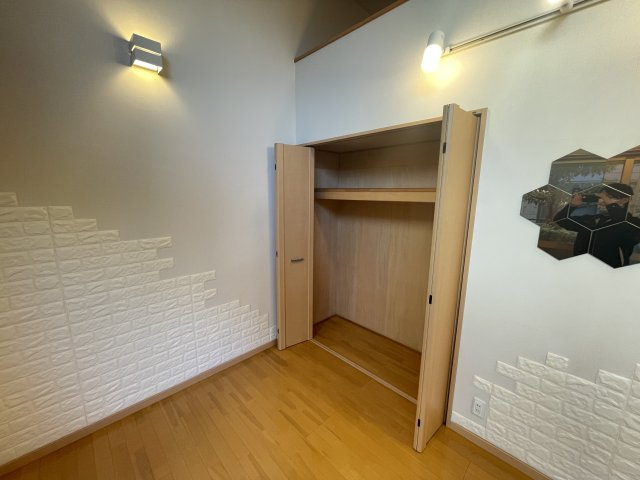 ベルクルールの内装|広いクローゼットです