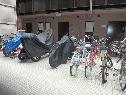 パラツィーナ甲子園口Ⅰのその他共用部分|駐輪場になります
