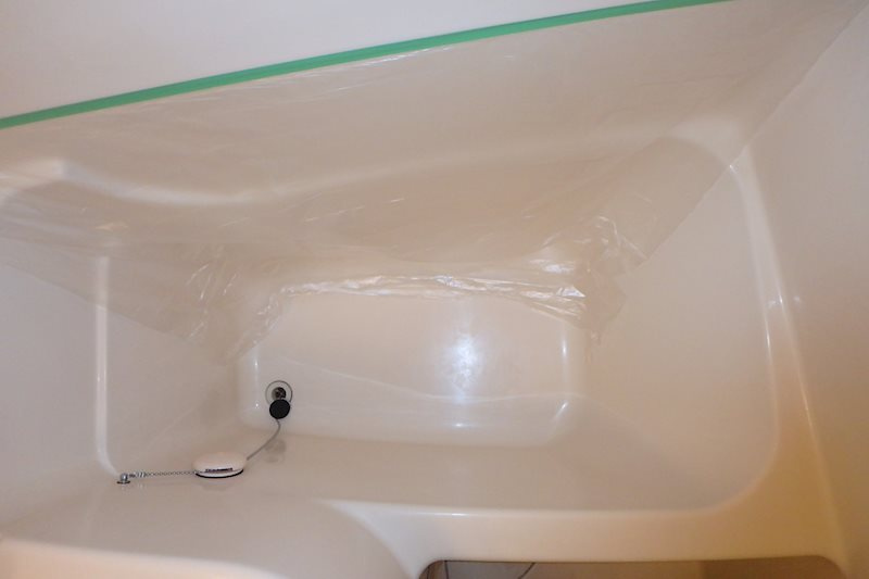 パラツィーナ甲子園口Ⅰの浴室|浴槽部分です