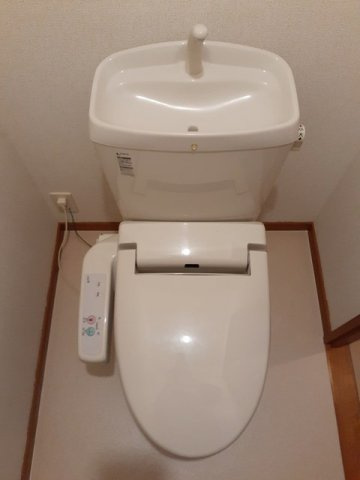 インター久留米ＳＵＲのトイレ|嬉しい温水洗浄便座付き♪